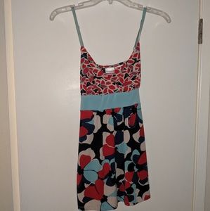 Red white and blue tank blouse